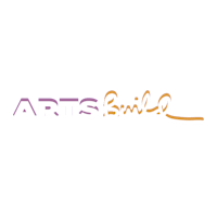 arts build logo on a black background